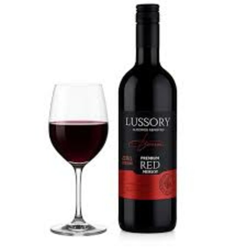Напиток безалкогольный Красный Мерло без алкоголя Премиум Lussory Premium Red Merlot  (арт. LUS9853)