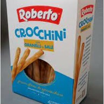 Палочки хлебные Гриссини Кроккини соленые Roberto