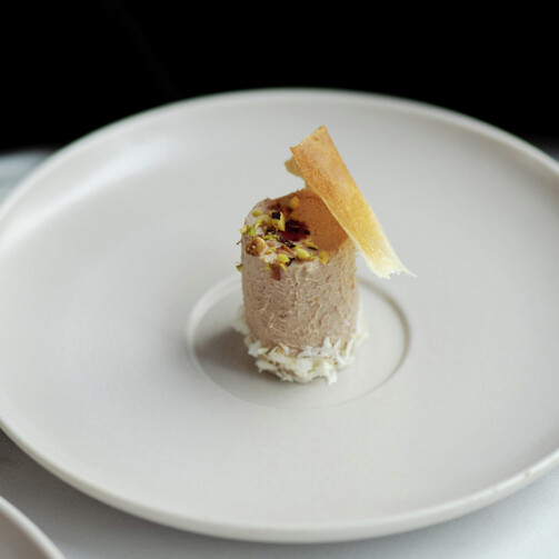 Парфе с фуа-гра 