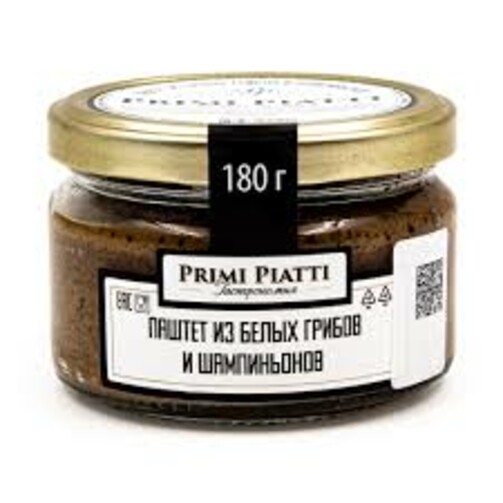 Паштет из белых грибов и шампиньонов 