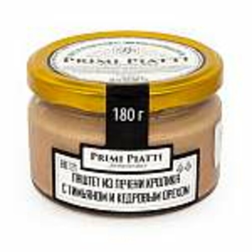 Паштет из печени кролика с тимьяном и кедровыми орешками 