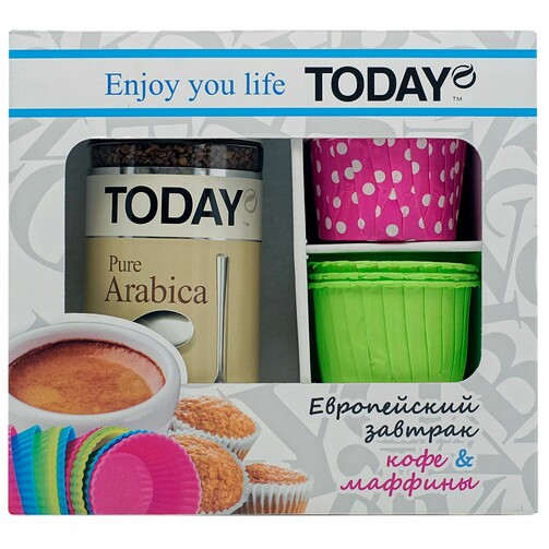 Промо-набор кофейный "Today Pure Arabica" 95 гр 