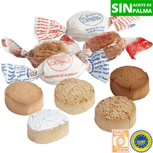 Ассорти Испанских десертов ручной работы (желез. коробка)  (арт. GAM32157)
