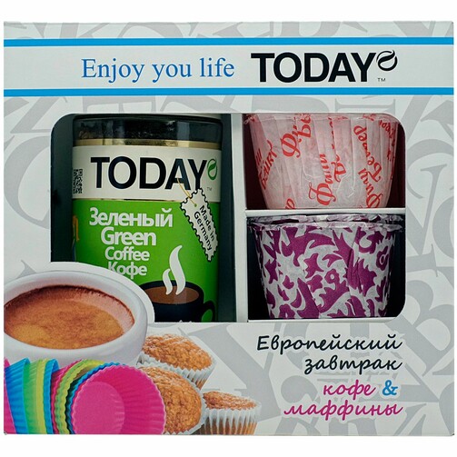 Промо-набор чайный "Today Green" 95 г 