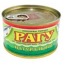 Рагу лососевые консервы