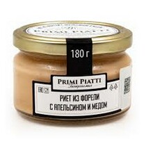 Риет из форели с апельсином и медом