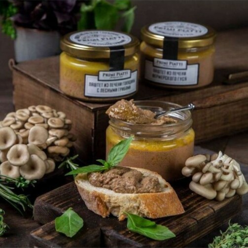 Риет из форели с апельсином и медом 