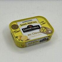 Сардины Connetable без костей в оливковом масле с лимоном