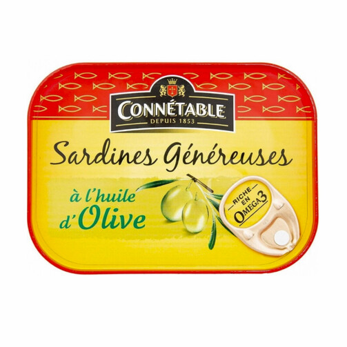 Сардины GENEREUSE в оливковом масле 
