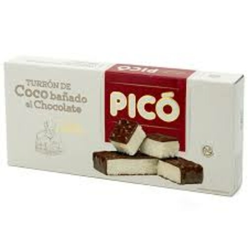 Шоколадный туррон с кокосом 200г  (арт. PIC0023)