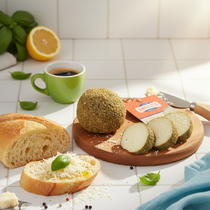 Сыр полутвердый Белпер базилик / чеснок