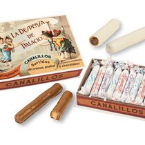 Трубочки вафельные с кремовой начинкой в шоколаде весовые