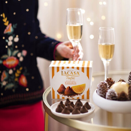 Трюфельные конфеты с апельсином 200 гр  (арт. LAC507400)