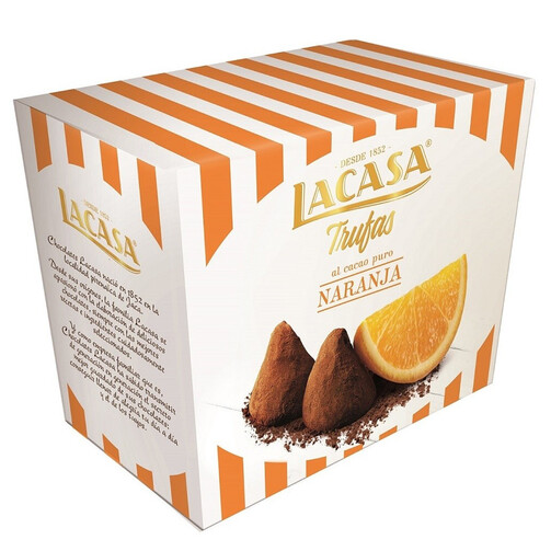 Трюфельные конфеты с апельсином 200 гр  (арт. LAC507400)