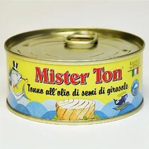 Филе ломтики тунца желтоперого  "Mister Ton"