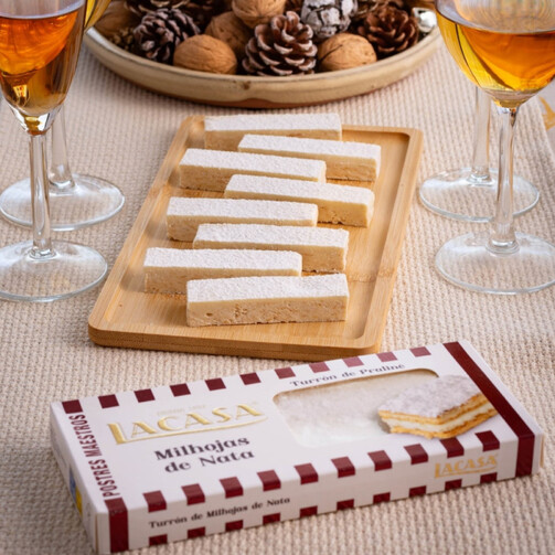 Сливочная нуга с пралине 200 г  (арт. LAC196201)