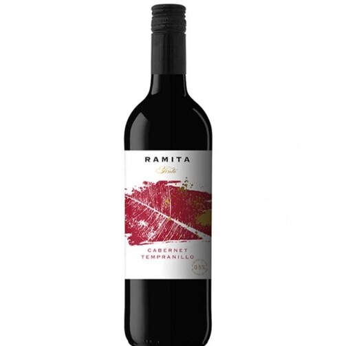 Вино Ramita красное сухое безалкогольное 750 мл 