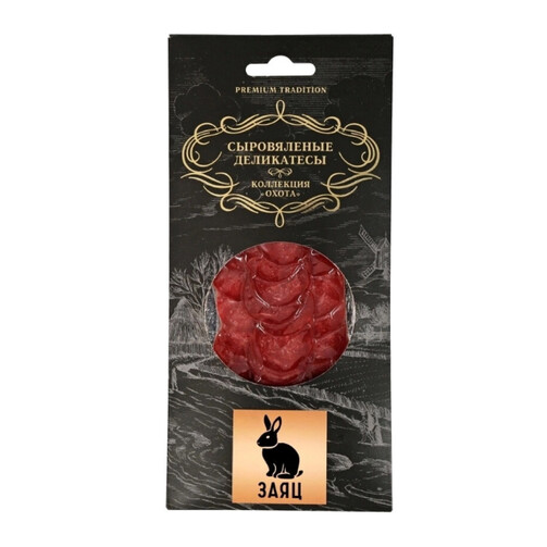 Колбаса сыровяленая Охота из зайца 